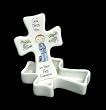 "On Your First Communion" Boys Religious Cross Keepsake Trinket Box