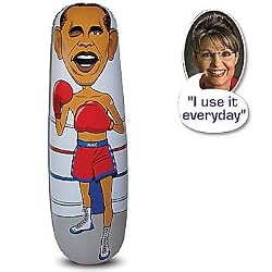 President Barack Obama Inflatable Punching Bop Bag - Believe in Change
