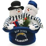 San Diego Chargers Snowmen Top Hat Show Off Your Holiday And Team Spirit