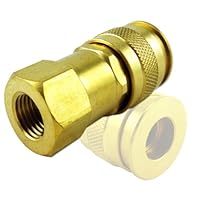 Universal Air Coupler Solid Brass, Female