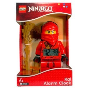 LEGO Kids' 9003097 Ninjago Kai Minifigure Clock
