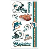 Americans Sport's Miami Dolphins Temporary Tattoos