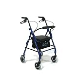 Roll Mobility Venture 4 Wheel Rollator Walker with 6