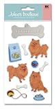 EK Success SPJBLG092 Jolee's Boutique Le Grande Pomeranian Dimensional Stickers