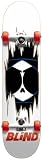 Blind Redrum Kenny Complete Skateboard (White/Black, 7.4-Inch)