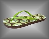 Kustom Flip Flops Aroma Kiwi - fallen normal aus