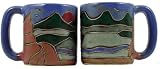 One (1) MARA STONEWARE COLLECTION - 16 Ounce Coffee Cup Collectible Dinner Mug - Mountain Scene Design