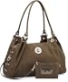 Baggallini Luggage Valencia Bag, Dark Olive, One Size