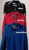 Izod&reg; Golf Performance Long - sleeve 1/4 - zip Mock T - neck Shirt