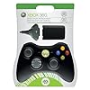 Xbox 360 Play & Charge Kit with Black Controller