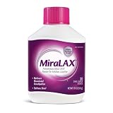 MiraLax Polyethylene Glycol 3350 Powder for Solution-Laxative, 30-day, Original Prescription Strength, 17.9-Ounce Plastic Bottles