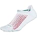 Nike Golf Women's Dri-Fit 3-Pair Tab No Show Socks, White/Turbo Green/Geranium, Medium