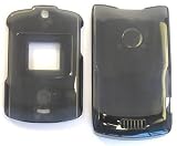 For Motorola Razr V3/ V3C Crystal Clip Shell Protective Hard Case Cover Skin - Crystal Smoke