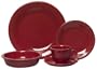 Fiesta 5-Piece Place Setting, Scarlet