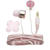 Nemo Digital NDF10111PK Crystal Peace Sign Earbud (Pink)