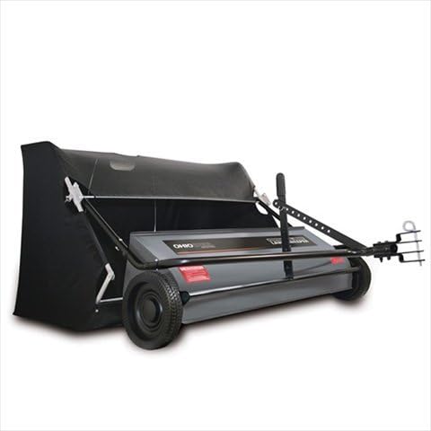Professional Grade 46 in. 24 cu. ft. Lawn Sweeper