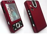 EMARTBUY RED HYBRID PROTECTION CASE/COVER/SKIN WITH BUILT IN SCREEN PROTECTOR FOR SONY ERICSSON W995