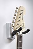Fender Custom Shop Guitar Wall Hanger, Silver Wood Base