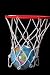 Wallmonkeys Peel and Stick Wall Decals - Basketball Hoop with Earth Globe as Ball - Removable Graphic