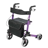 HealthSmart Gateway Rollator, Purple