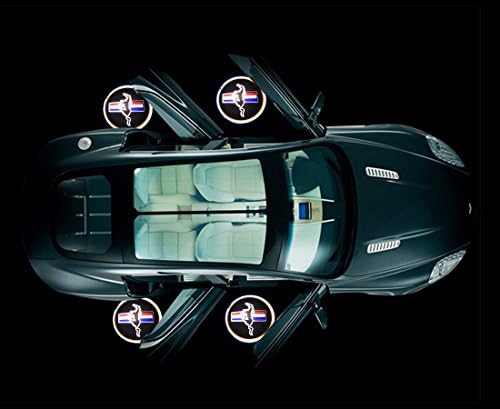Gogolighting LED Car Door Laser Projector Ghost Shadow Step Light Logo FOR FORD MUSTANG