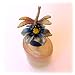 Dragonfly Perfume Bottle Austrian Crystals Lavender Flower Oval Glass FREE SHIPPING! Emerald Green, Pewter, Mauve, Yellow, Indigo, Blue, Purple, Pink, Metal Funnel