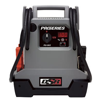 DSR ProSeries Heavy-Duty Jump Start - 3600 Amp, For 12V Batteries, Model# PSJ-3612