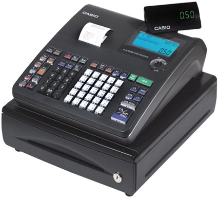 Casio TE-900 Cash Register w/ Metrologic MS-9540 Laser Scanner