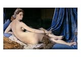 The Grand Odalisque Stretched Canvas Poster Print