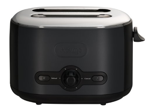 Prestige - 2 Scheiben Toaster in Schwarz und 