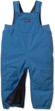 Patagonia Baby Puff Rider Overalls, 3 Months, Deep Water Blue