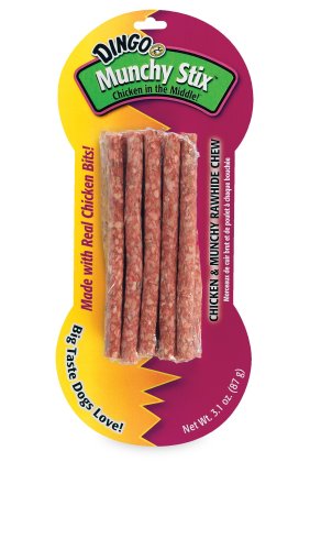 Dingo Munchy Stix 10-Pack, 3.1-Ounce