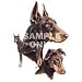 Red Doberman Pinscher Night Light