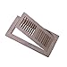 4 X 12 Inch White Oak Wood Flush Mount with Frame Vents,Floor Register Vent Cover Grille Unfinished by WELLAND, 3/4