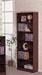 Cherry Finish 6 Shelf Bookcase