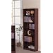 Cherry Finish 6 Shelf Bookcase