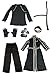 Miccostumes Men's Sword Art Online Kirito Cosplay Costume