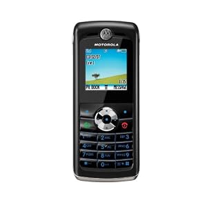 Motorola W218 Unlocked Phone with Camera, Quadband Gsm, Color Screen, and Fm Radio –International Version with Warranty (Black)
