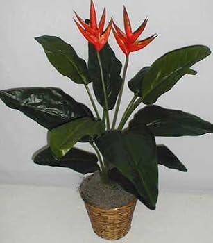 42" Artificial Heliconia Flower Plant