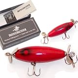 Limited Edition Winchester® Handmade Wooden Mini Fishing Lure, Fire Red