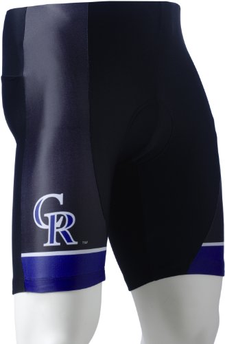 MLB Colorado Rockies Men's Shorts, Black , Medium
