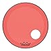 Remo Powerstroke P3 Colortone Red Bass Drumhead, 24