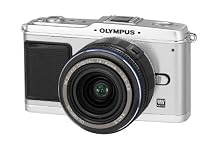 Olympus PEN E-P1 Systemkamera (12 Megapixel, 7,6 cm Display, Bildstabilisator) Gehäuse silber