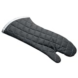 Flame Retardant Oven Mitt, 17 inches - Charcoal color