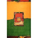 Bright Rug Green Fields AT005 Yellow / Green Southwestern Rug Size: 5' x 8'