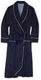 Nautica Men's Woven Mediterranean Dot Robe