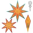 Accuquilt Go 8 Point Star Sarah Vedeler Go + Baby Fabric Cutting Die 55315