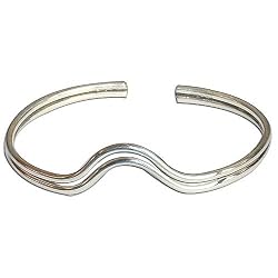 Girlfriend Gifts Sterling Silver Cuff Bracelet 2.4 inches (brclt239)
