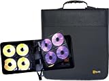 400 Disc Capacity Polyvinyl CD/DVD Binder #CRY-67400 - QUANTITY OF 3 - BLACK - (Holder, Carrier, Storage, Portfolio, Organizer)