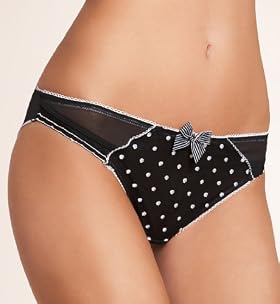 Limited Collection Spot Embroidered Brazilian Knickers